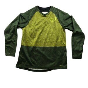 Fox Racing Mens Cycling Jersey T-Shirt Medium Long Sleeve Activewear Pullover
